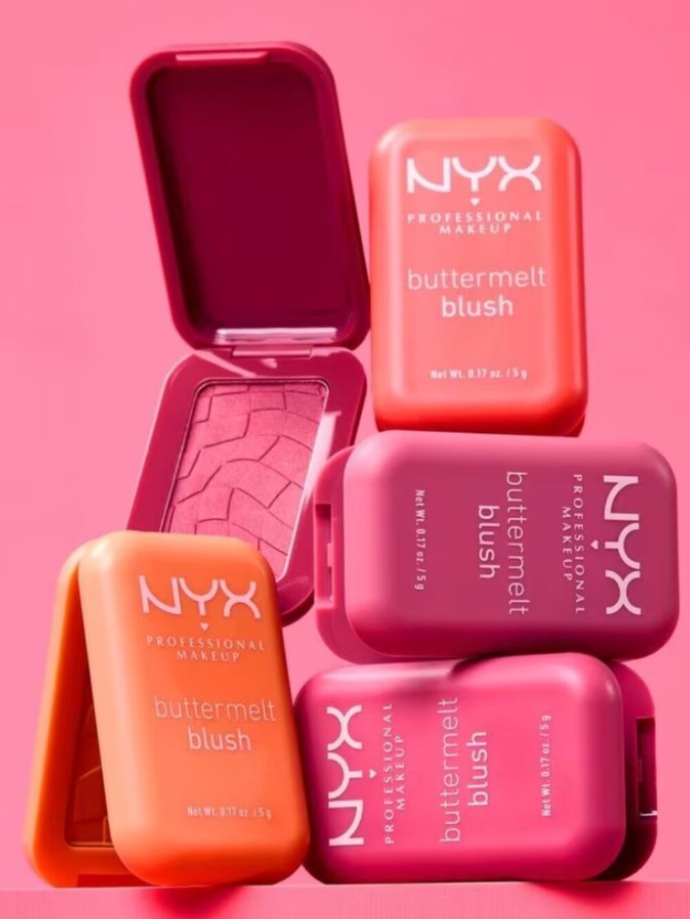 NYX Buttermelt Blush - High Pigment Powder Blush